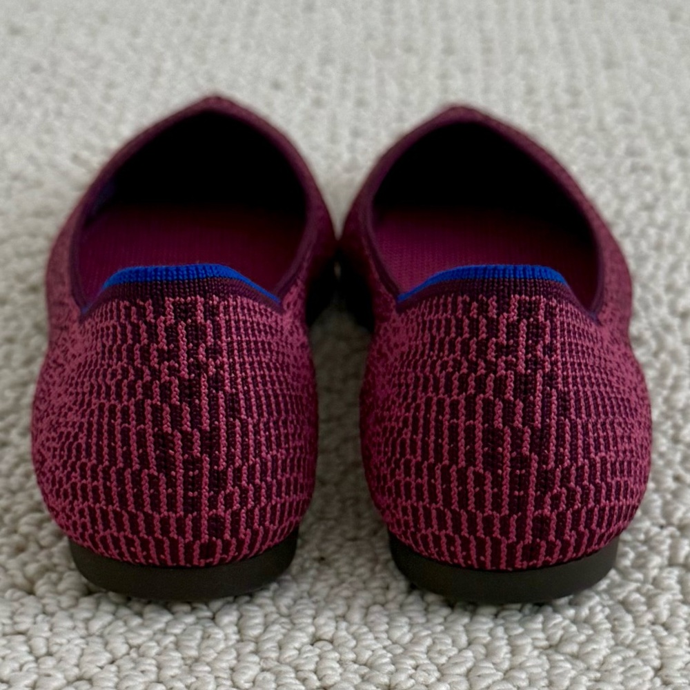 Rothy’s The Point Fig Python Flats - Picture 5 of 10